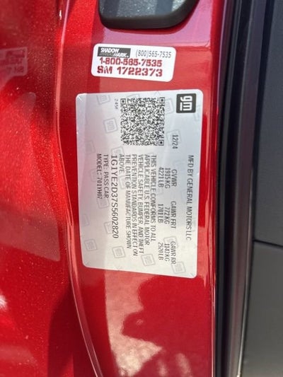 2025 Chevrolet Corvette Z06 2LZ