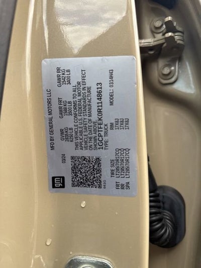 2024 Chevrolet Colorado ZR2