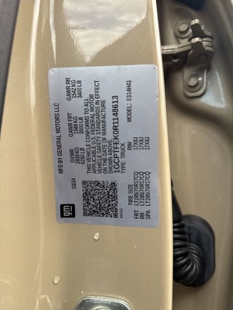 2024 Chevrolet Colorado ZR2