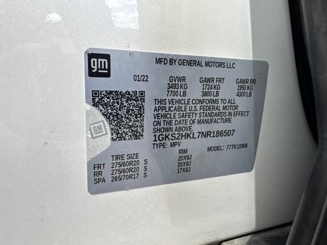 2022 GMC Yukon XL AT4