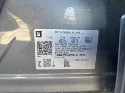 2021 Chevrolet Traverse Premier