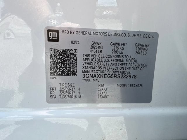 2024 Chevrolet Equinox LT