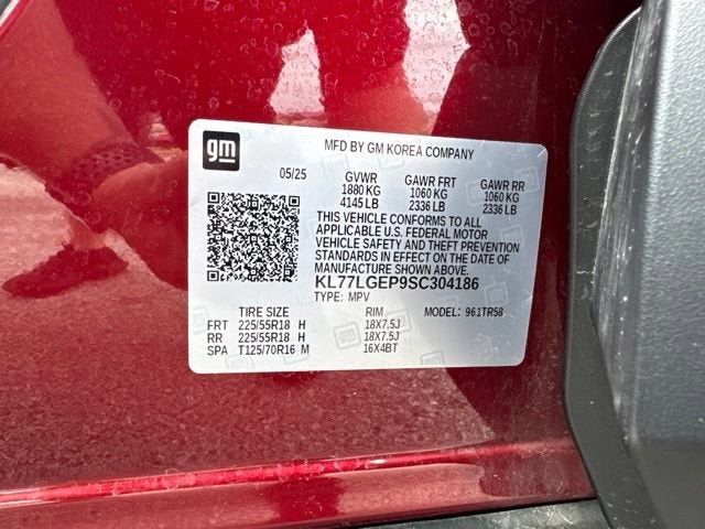 2025 Chevrolet Trax 1RS